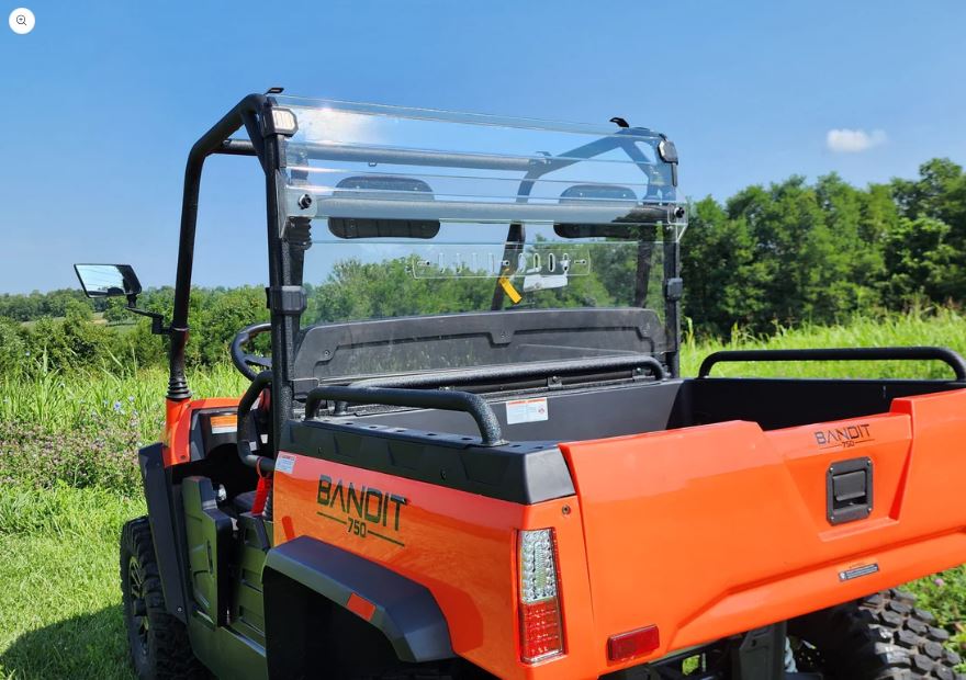 Lunette arrière Lexan | Vecteur, Secteur, Bandit, Coleman UT550 UT750