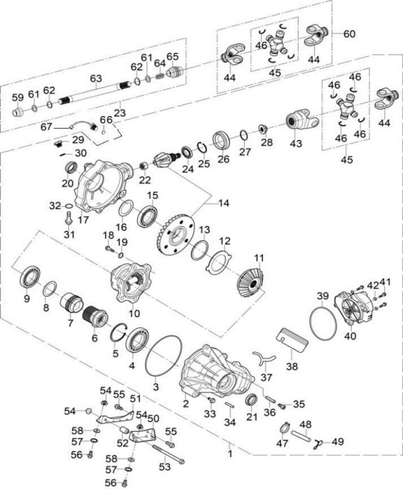 Front Differential HD2050222