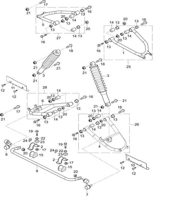 Rear Suspension AX2150208