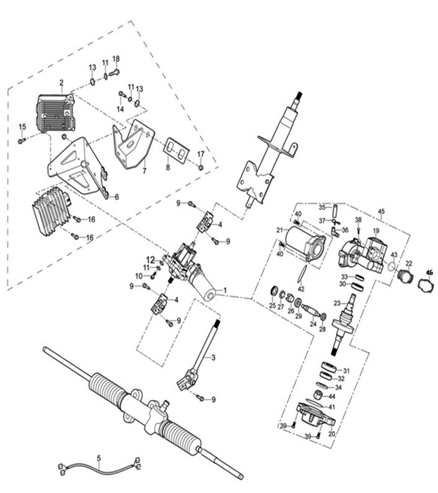 Electronic Power Steering (optional) AX2150237