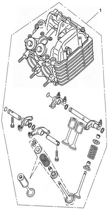 Cylinder Head & Valves SC1975E01