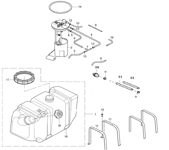 Fuel Tank AX2050210