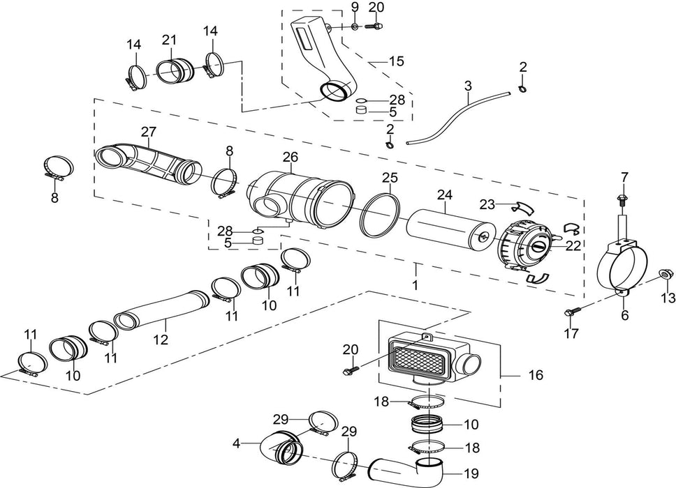 Air Intake HD2050220