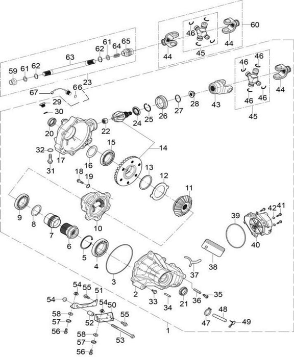 Front Differential HD2050222