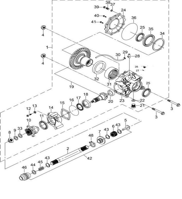 Rear Differential HD2050223