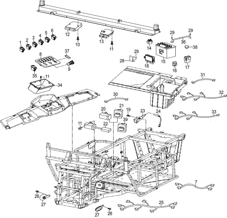 Wiring Harness & Switches HD2050224