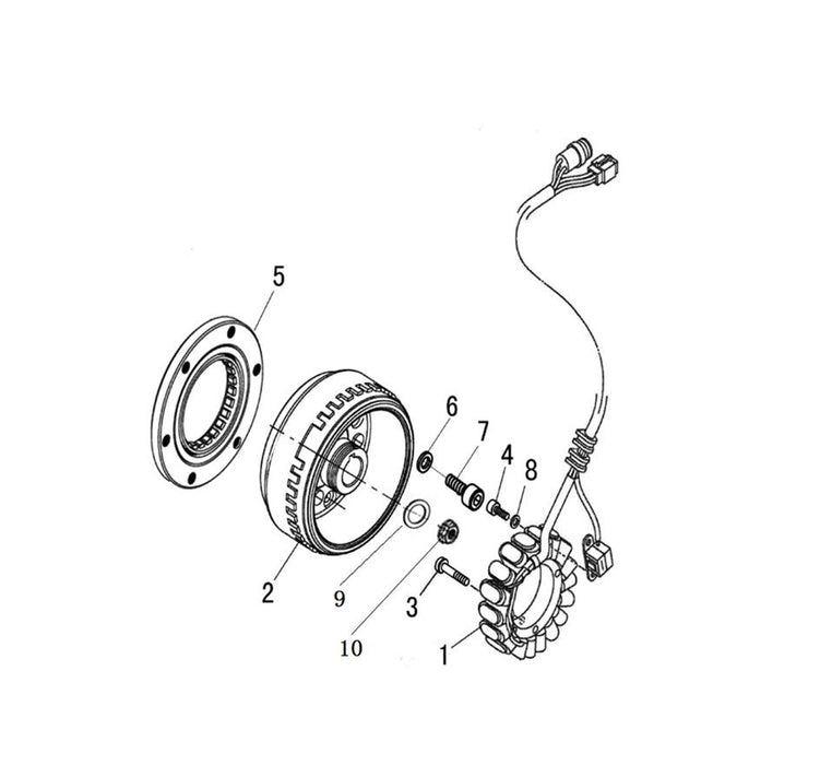 Stator HD2050E19