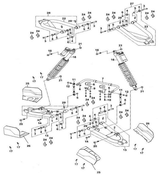 Rear Suspension HD2070209