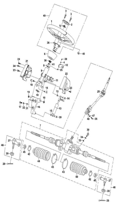 Steering Assembly HD2070212