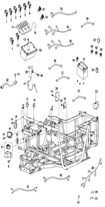 Wiring Harness & Switches HD2070220