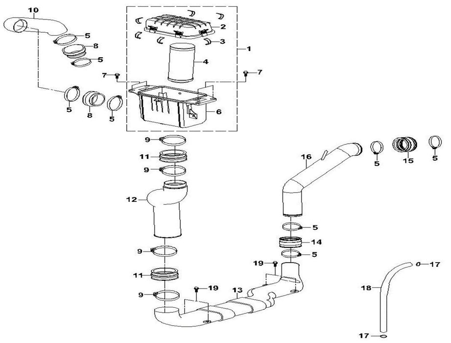 Air Intake HD2070226