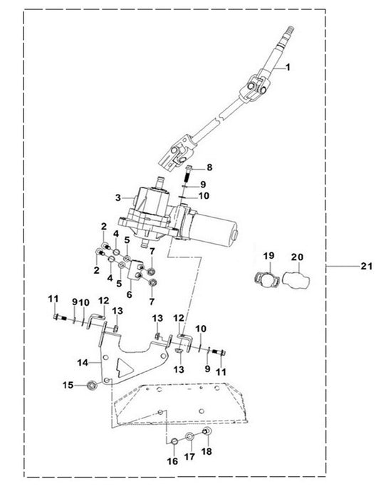 Electronic Power Steering HD2070232