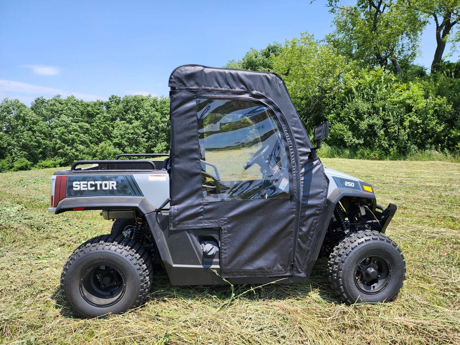 HiSun Sector 250 - Door/Rear Window Combo