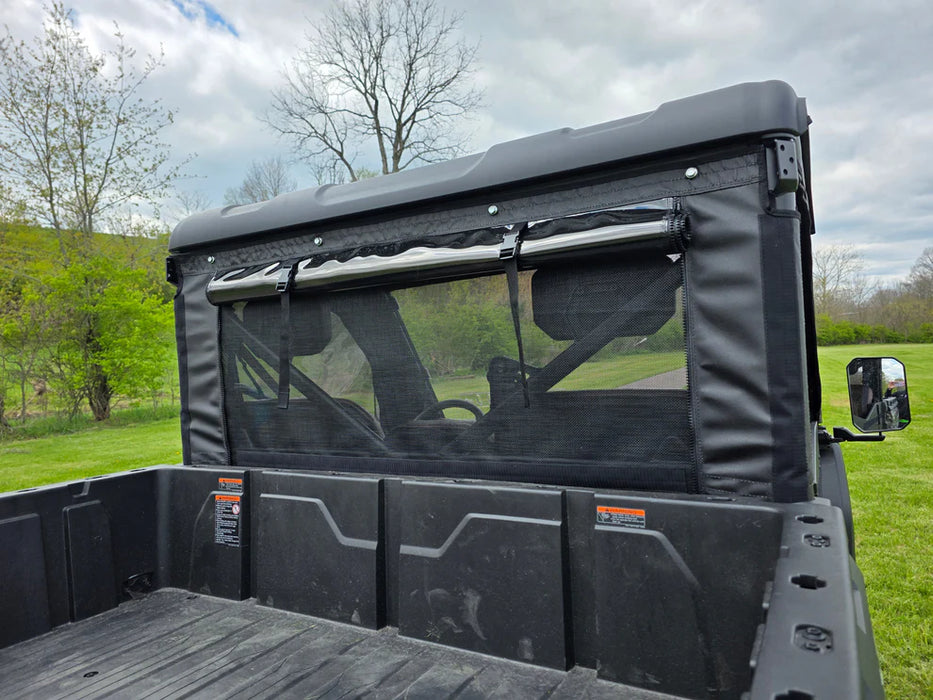 HiSun Sector 450 - Soft Back Panel with Mesh/Vinyl Window