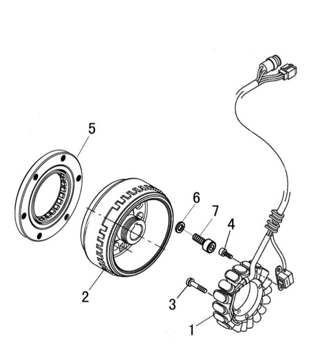 STATOR HD2070E17